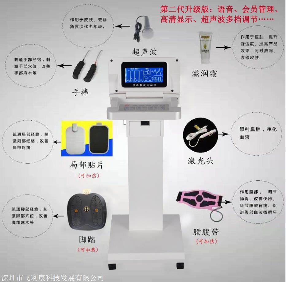 韩国多功能波动仪,体验店法拉第波仪,美容养生仪器,丽福健按摩
