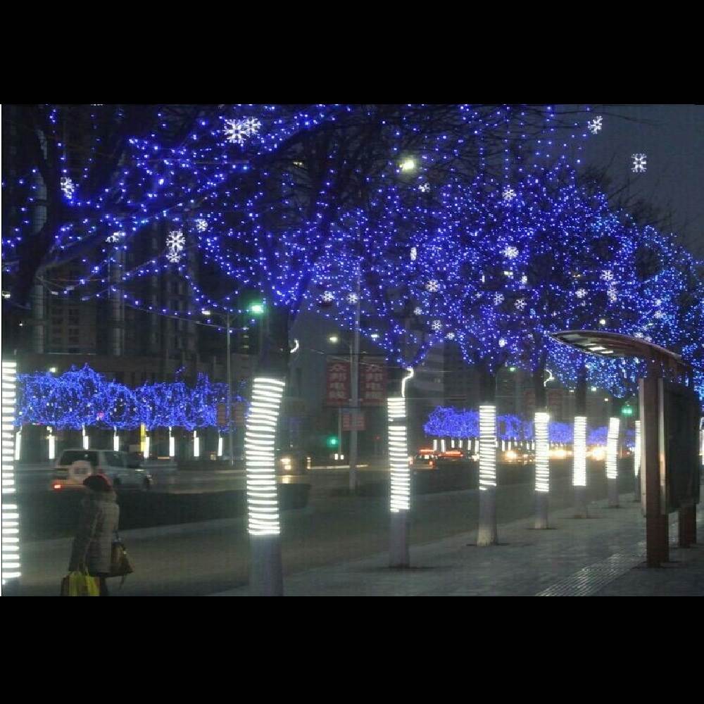 led亮化工程 >兰州-发光树-城市美化-景观照明发光绿植-户外防雨灯具