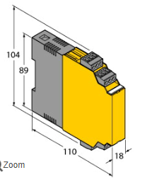 高精度图尔克开关量隔离栅IM1-22EX-R/24VDC