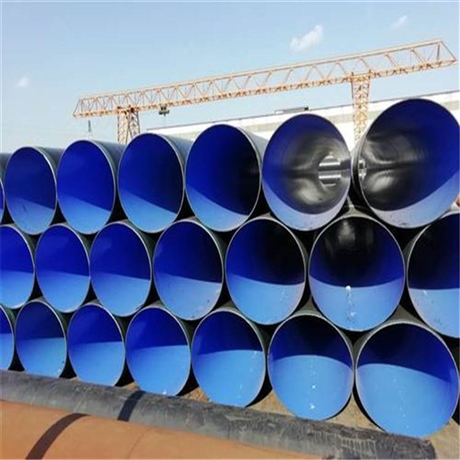 厂家直销3PE防腐螺旋钢管 内外环氧粉末防腐钢管