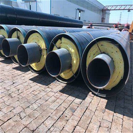 加工定制保温管道钢管 聚氨酯保温管 钢套钢保温钢管