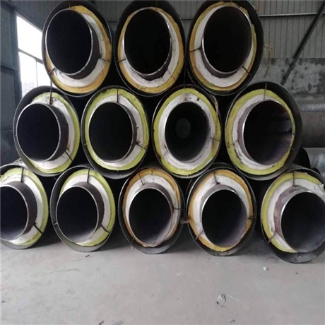 厂家直销钢套钢蒸汽保温钢管  聚氨酯硬质发泡保温管