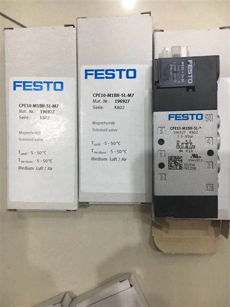 CPE24-M1H-5/3E-3/8\24VDC产品费斯托三位五通阀