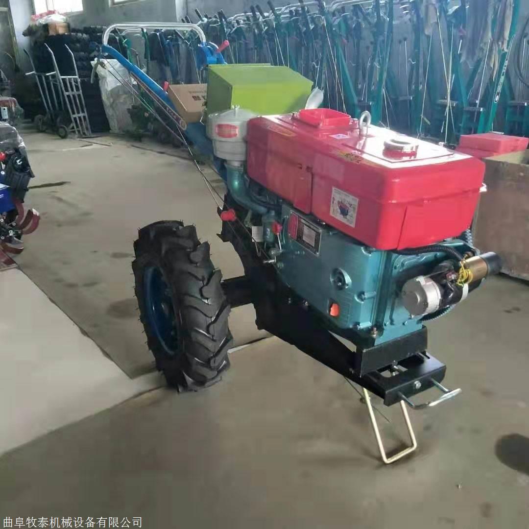 配套多种农具手扶拖拉机 151底盘旋耕犁地机 单缸两驱手扶车