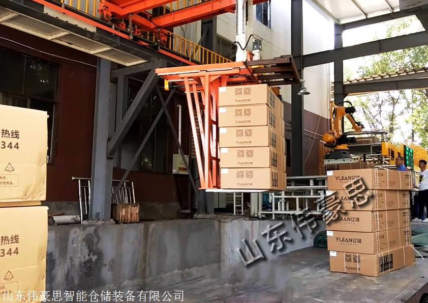 纸箱自动桁架式装车机 智能机器人装车系统