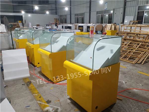 彩漂销售展示柜辽宁抚顺顶呱呱台附近柜台