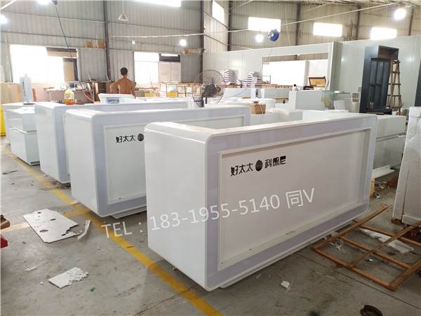 锁展示架易县帅鹰指纹锁方柜装修图片