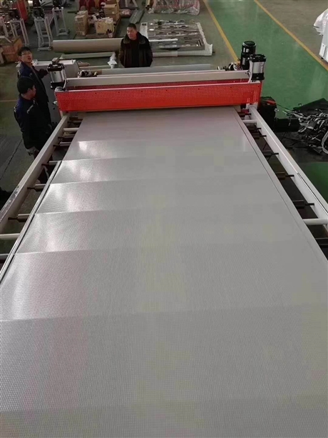 苏州金纬机械制造有限公司-PVC同质透心地板革设备