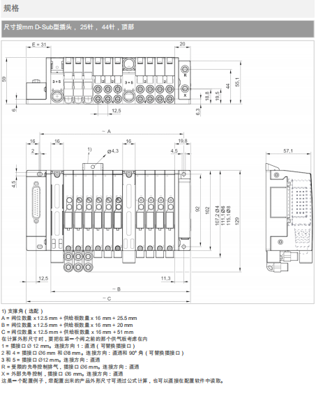 德国品牌AVENTICS阀岛，可配置