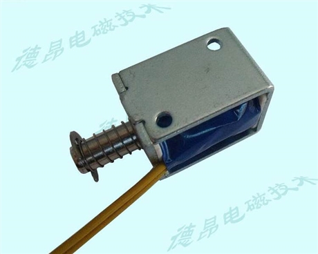 微型框架电磁阀DU0520-断电自动复位电磁铁-德昂电磁铁