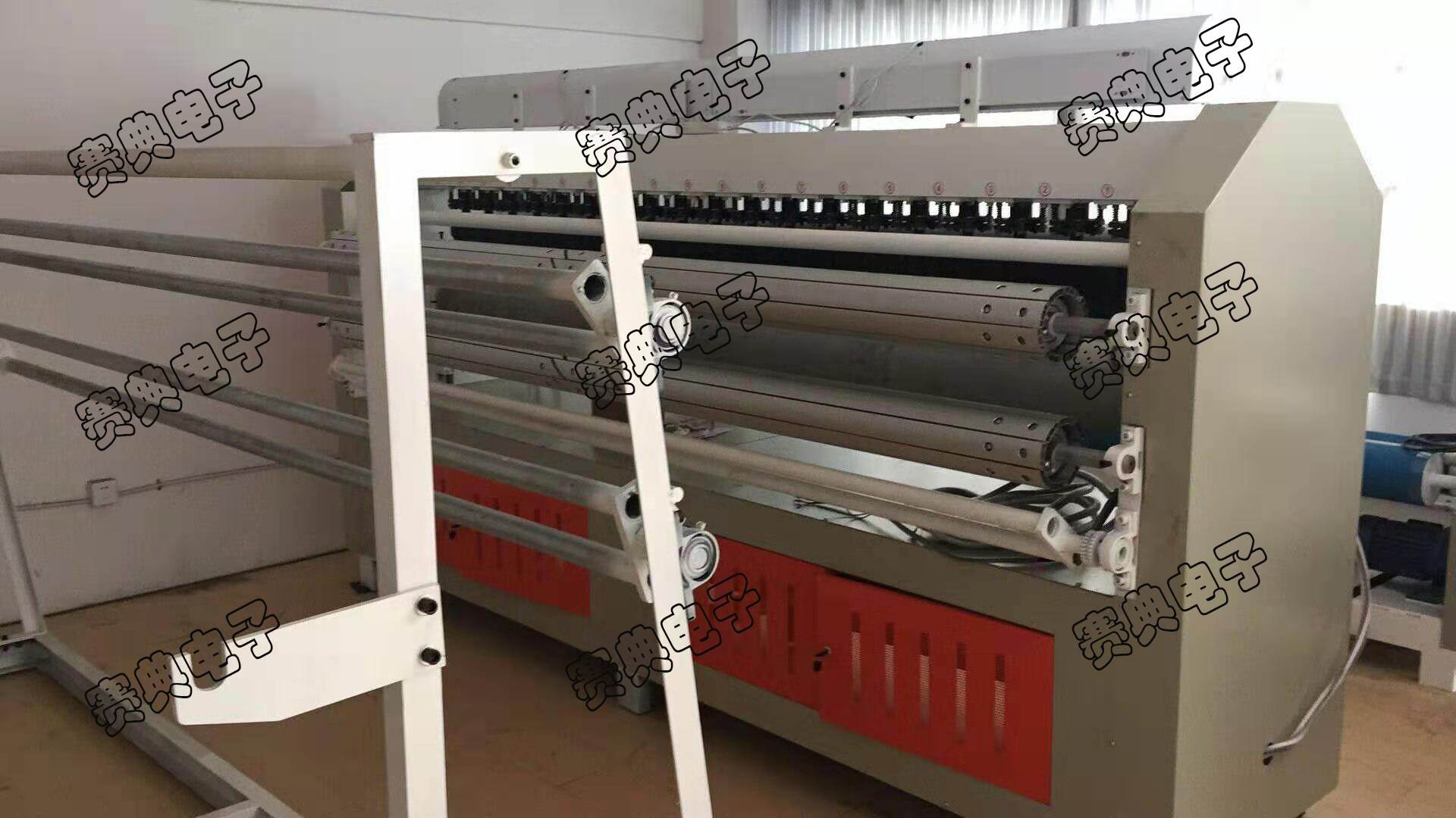 赛典专业全自动 无纺布无纺棉喷胶棉复合机 压花压纹机