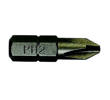 史丹利63-023T-23  6.3MM系列十字旋具头PH2x25mm(x10)