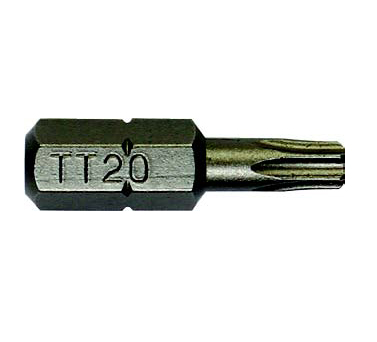 史丹利63-067T-23  6.3MM系列中孔花形旋具头TT25x25mm(x10)