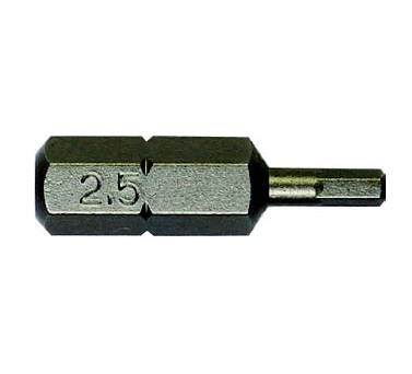 史丹利63-081T-23  6.3MM系列6角旋具头H2x25mm(x10)