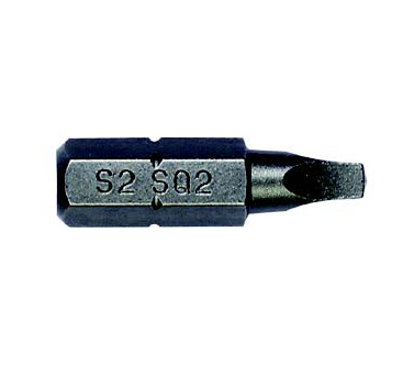 史丹利63-123T-23  6.3MM系列方头旋具头SQ3x25mm(x10)