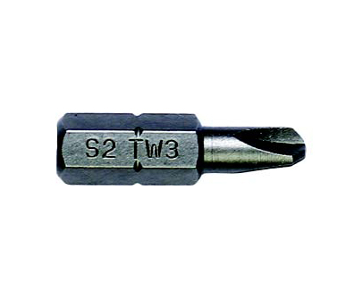史丹利63-144T-23  6.3MM系列Y形旋具头TW4x25mm(x10)