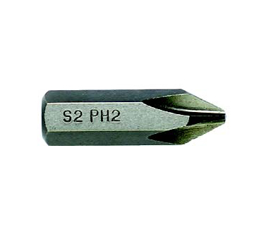 史丹利63-222T-23  8mm系列十字旋具头PH2x30mm(x10)