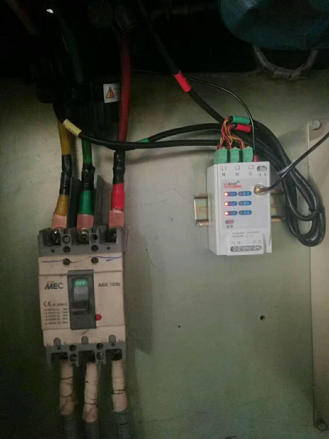 分表计量环保用电用于环保用电监管的系统 