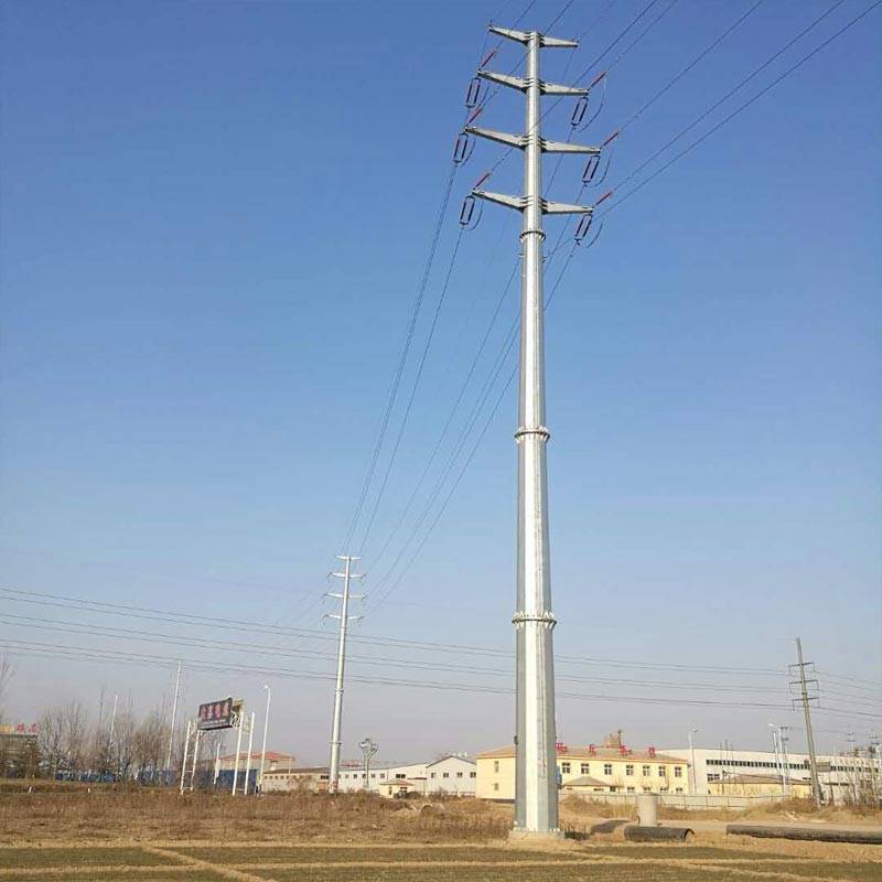 青島電力鋼桿廠家 18米鋼管塔價格