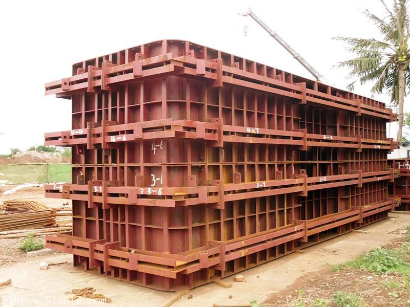 墩柱模板 中旺桥梁墩柱模板 设计生产加工