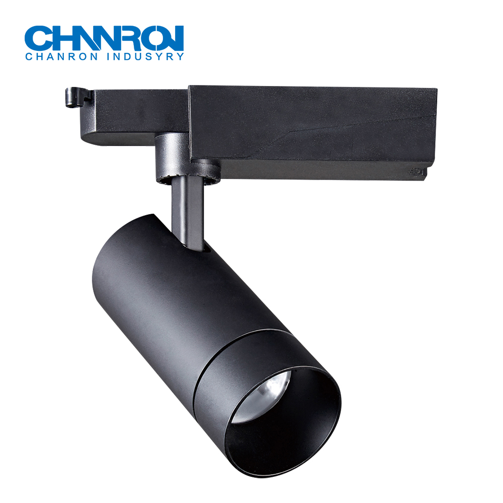 led轨道射灯cob导轨射灯