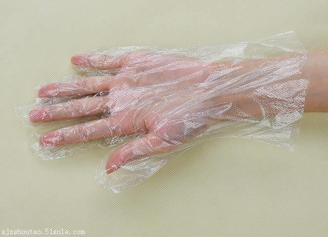 供应塑料薄膜一次性透明手套厂家