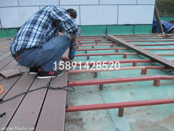 木塑地板安装教程图片