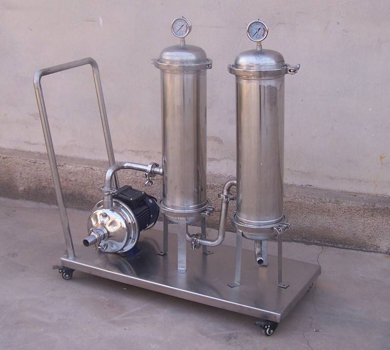 自酿葡萄酒过滤机 山东高密美德厂家过滤机供应