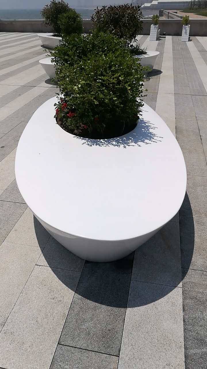 玻璃钢景观花坛选青岛科瑞德