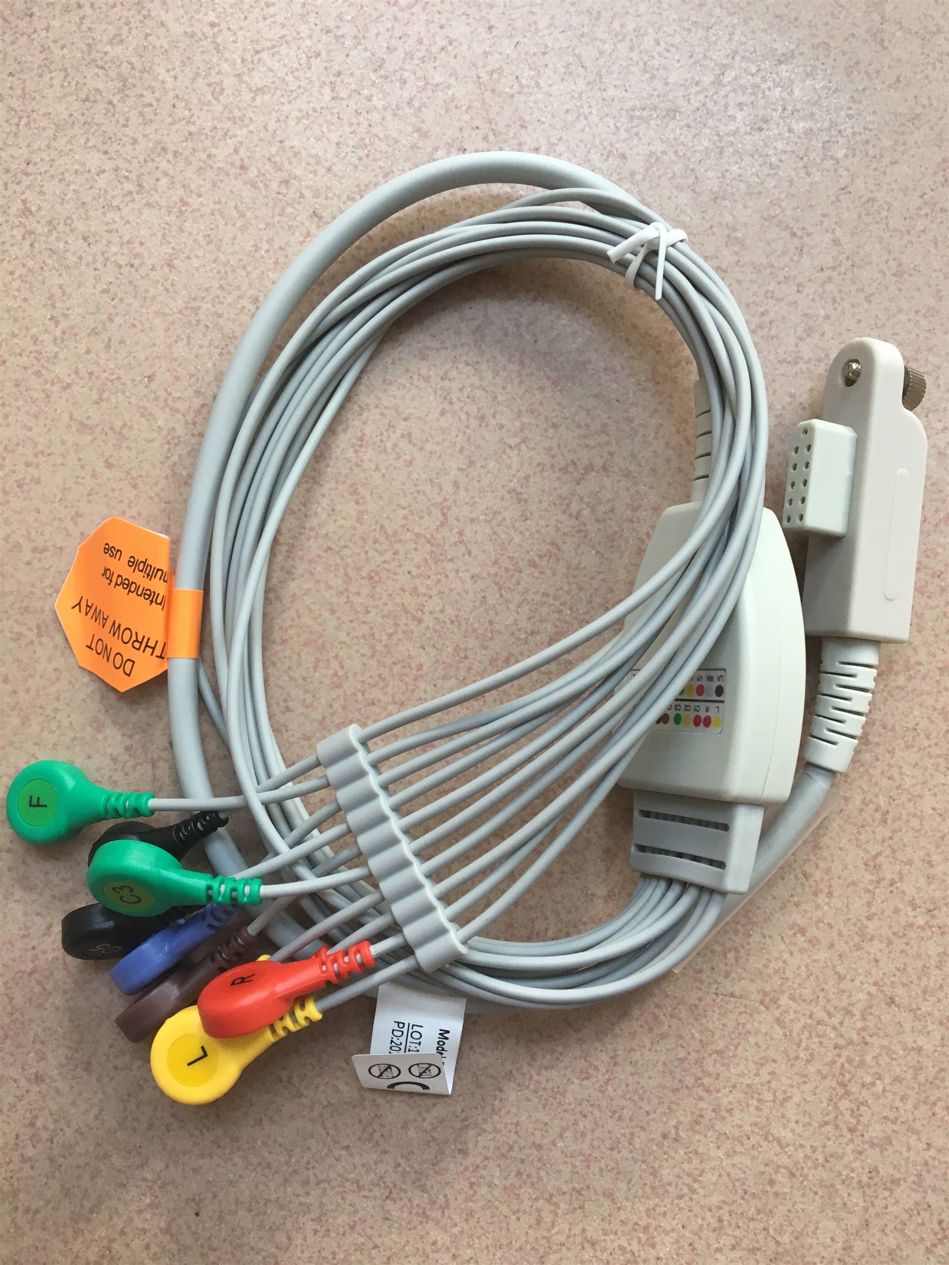 世纪今科原装动态心电导联线