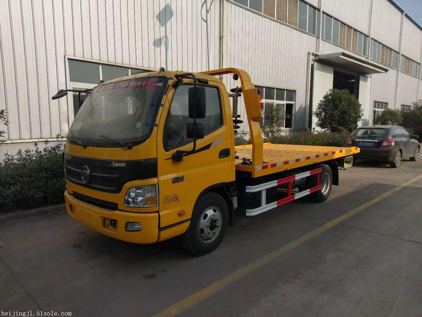 蓝牌拖车蓝牌清障车蓝牌平板救援车厂家直销