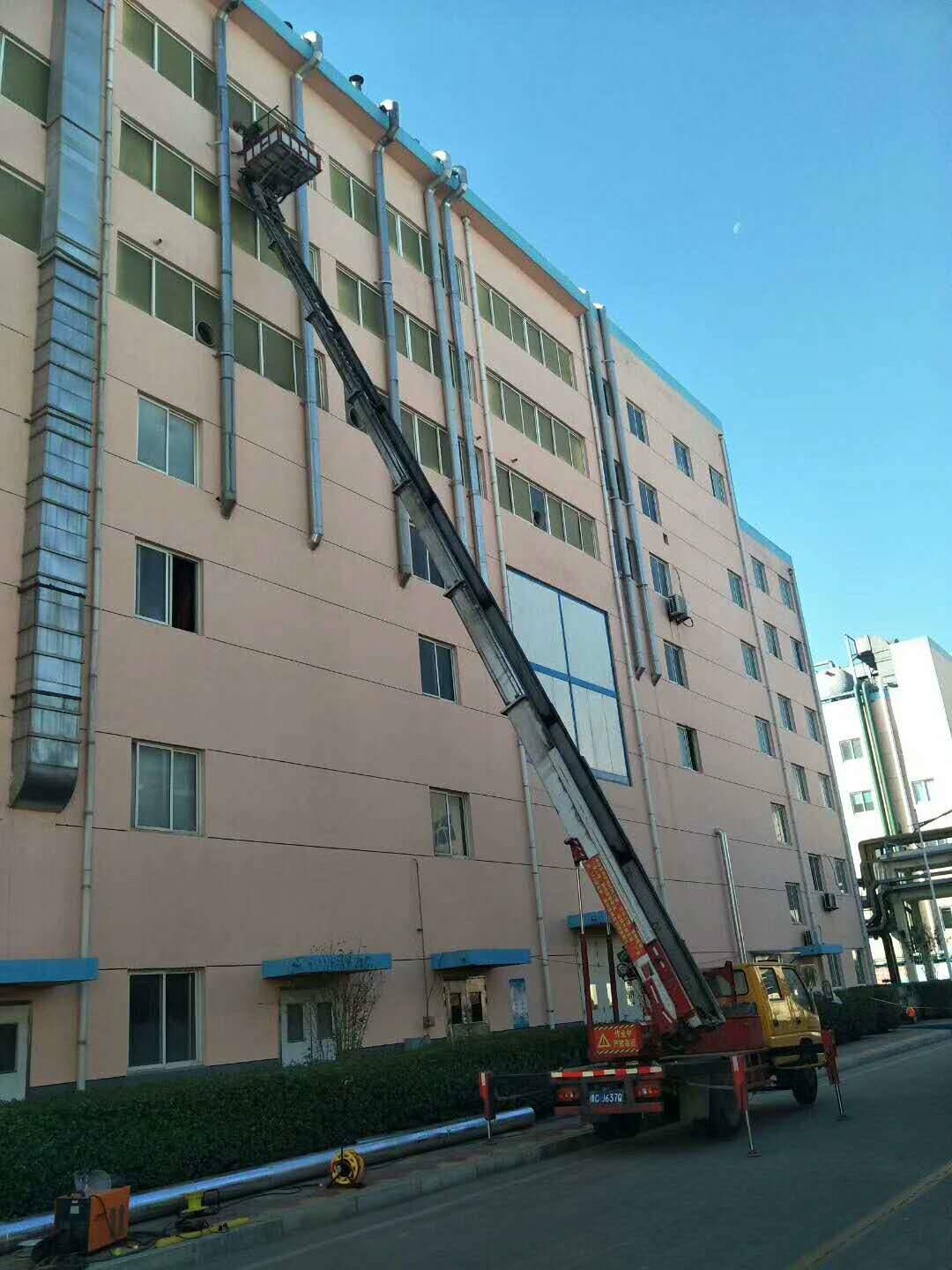 28米云梯车 高空搬运车 楼层上料车租售