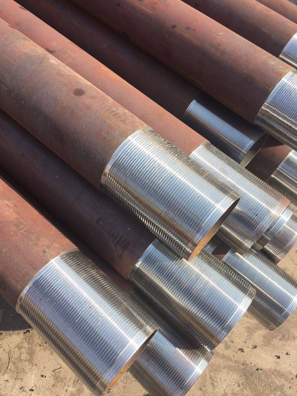 烟台工地打井管钢管 施工降水井滤水管 打井用花管实管单位