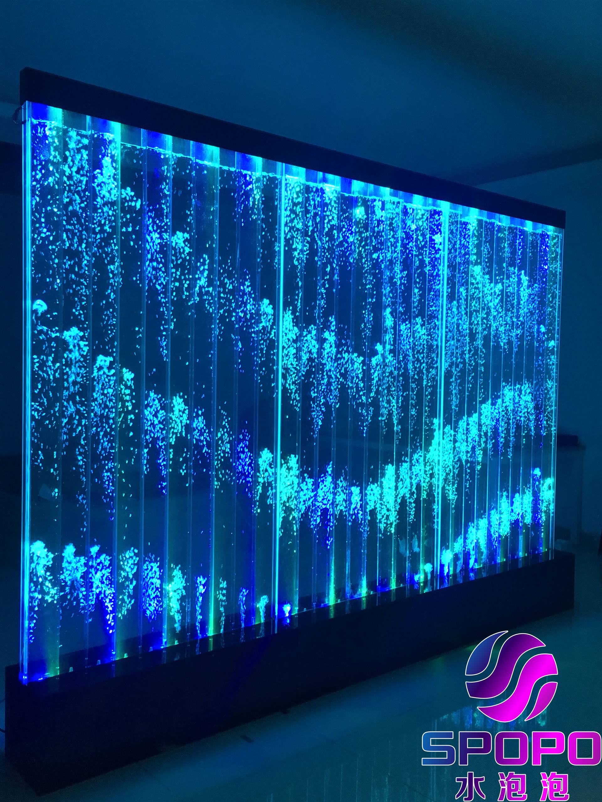 水泡泡数控气泡水幕屏风水泡控制气泡墙