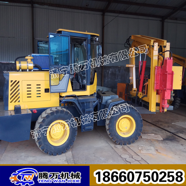 护栏钻孔机 公路护栏钻孔机波形护栏钻孔机