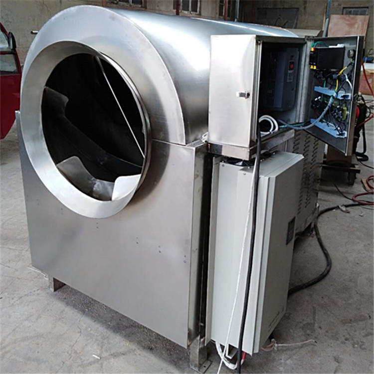 厂家直销电磁加热花生瓜子炒货机