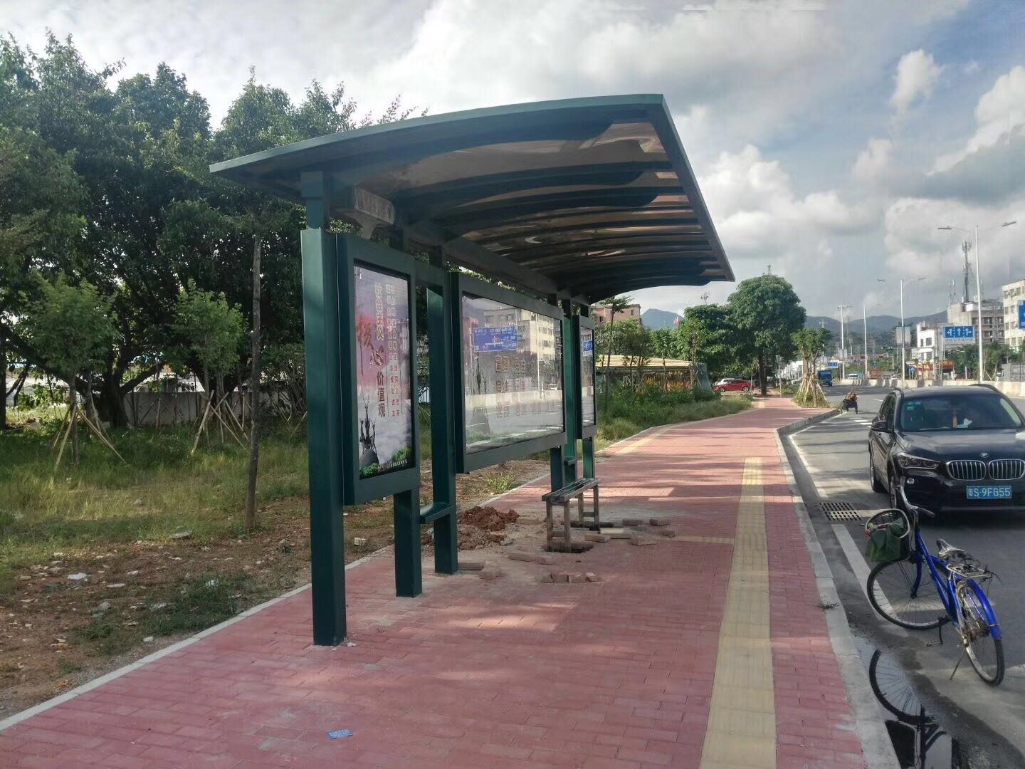 东莞寮步公交候车亭生产厂家