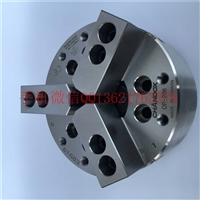 台湾千岛卡盘三爪高速中空油压夹头OP-204 OP-205厂家直供