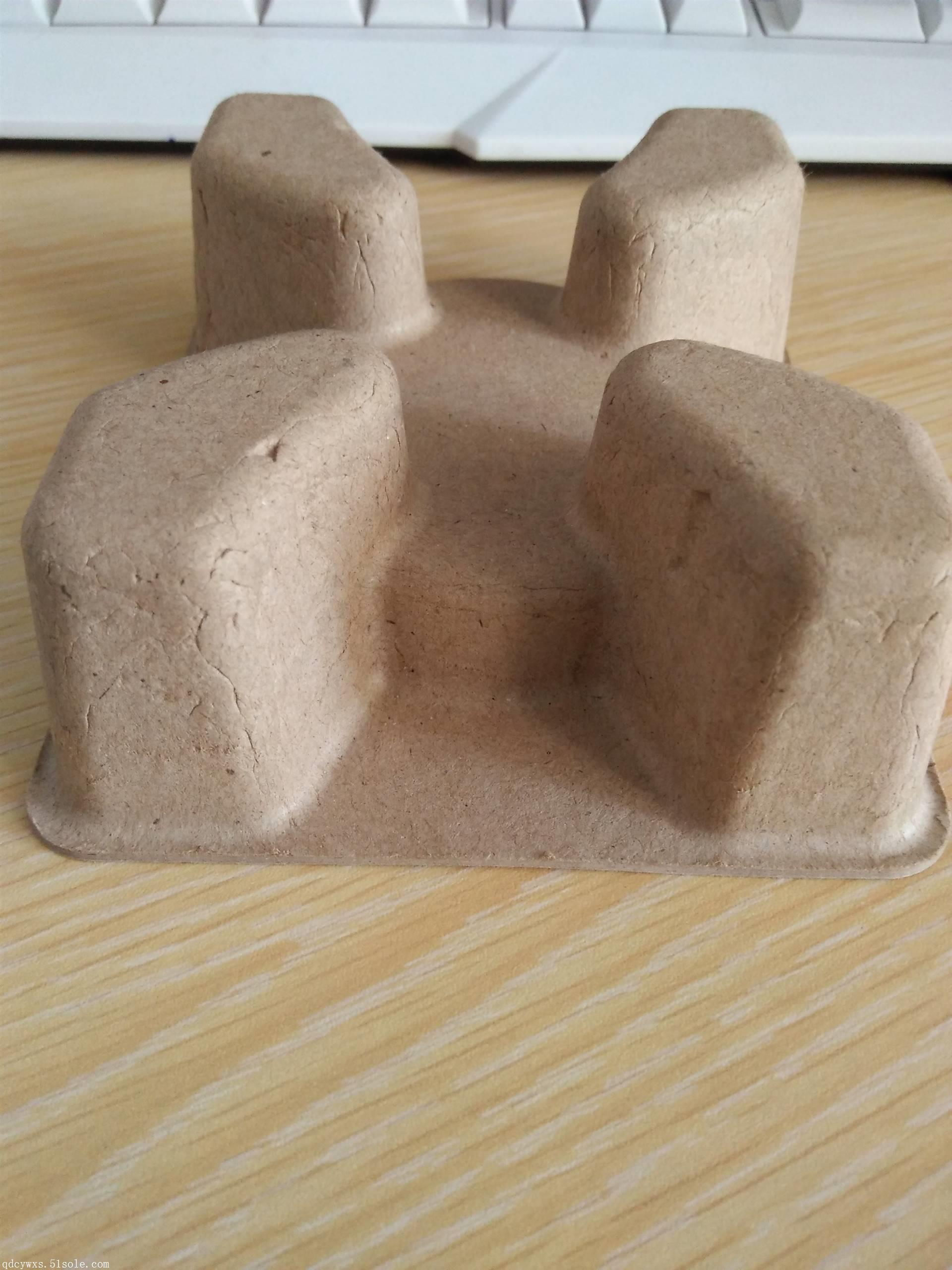 山东青岛纸浆模塑 黄浆 干湿压工艺 纸浆模塑包装产品 工艺电子类