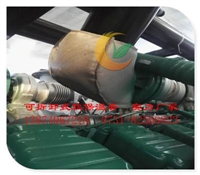 环保角座阀保温套