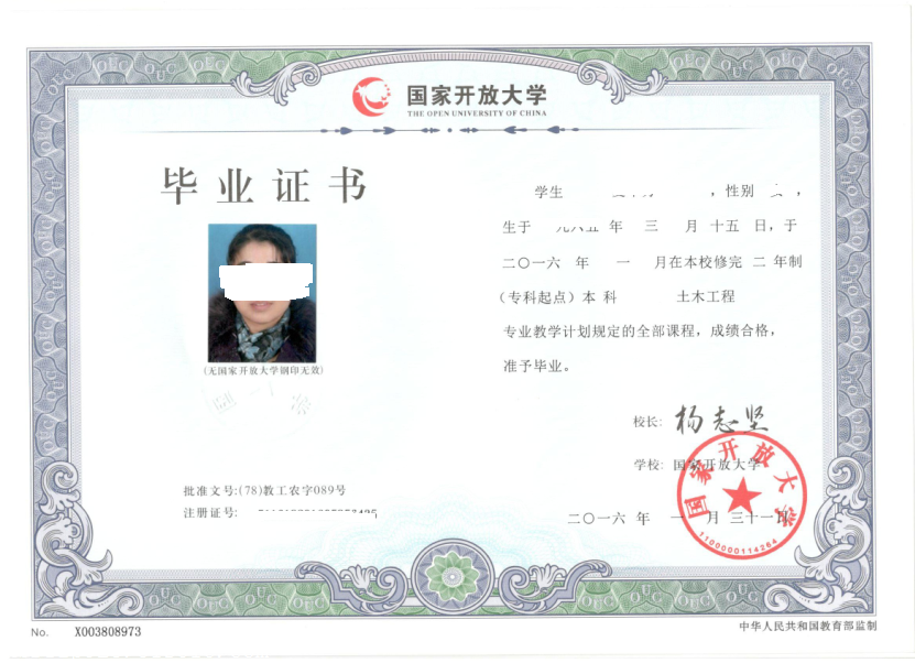 电大毕业证有用吗,学信网可查,学费低!