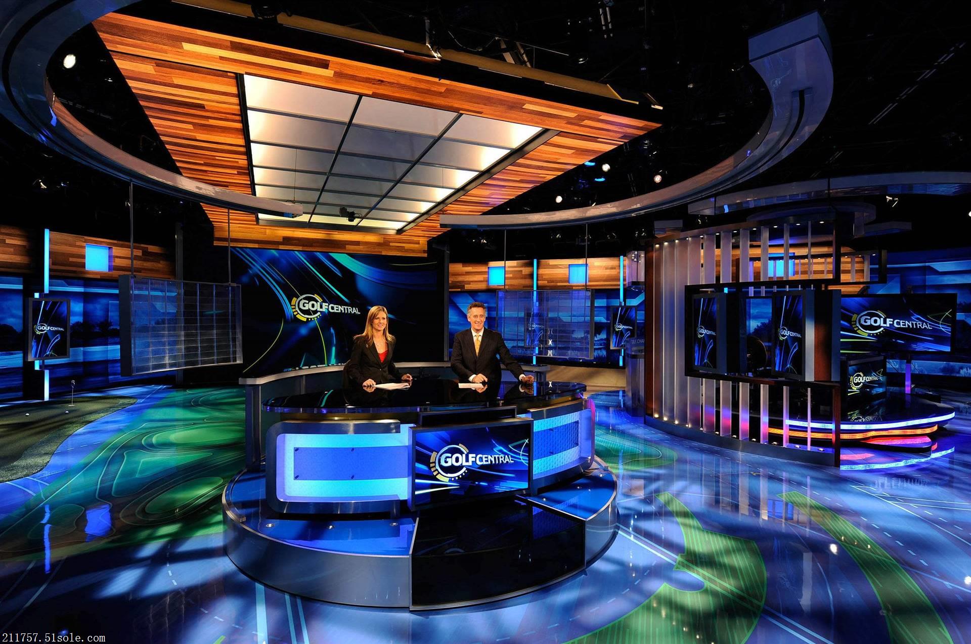 california3d高清虚拟演播室二