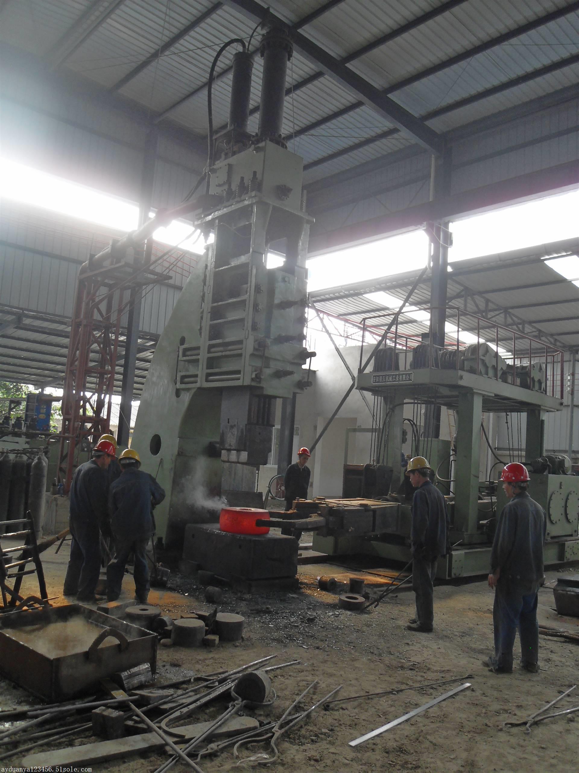 280kj打击能量单臂自由锻电液锤安阳锻压生产