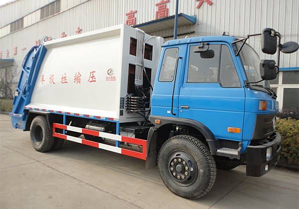 老款东风10方压缩垃圾车