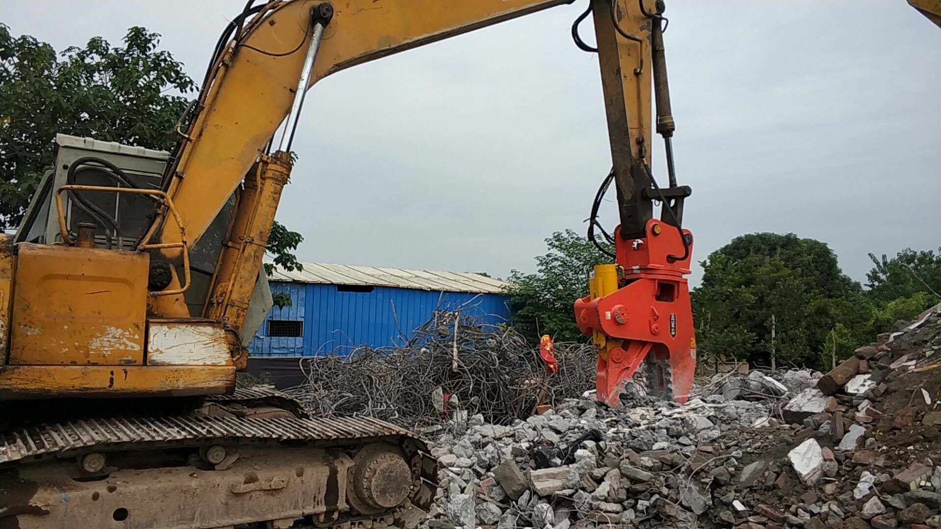 粉碎钳液压粉碎钳拆迁粉碎钳-广州东奕机械