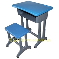 工程塑料课桌椅/可升降学生课桌椅/塑料课桌椅/ 学生课桌椅厂家