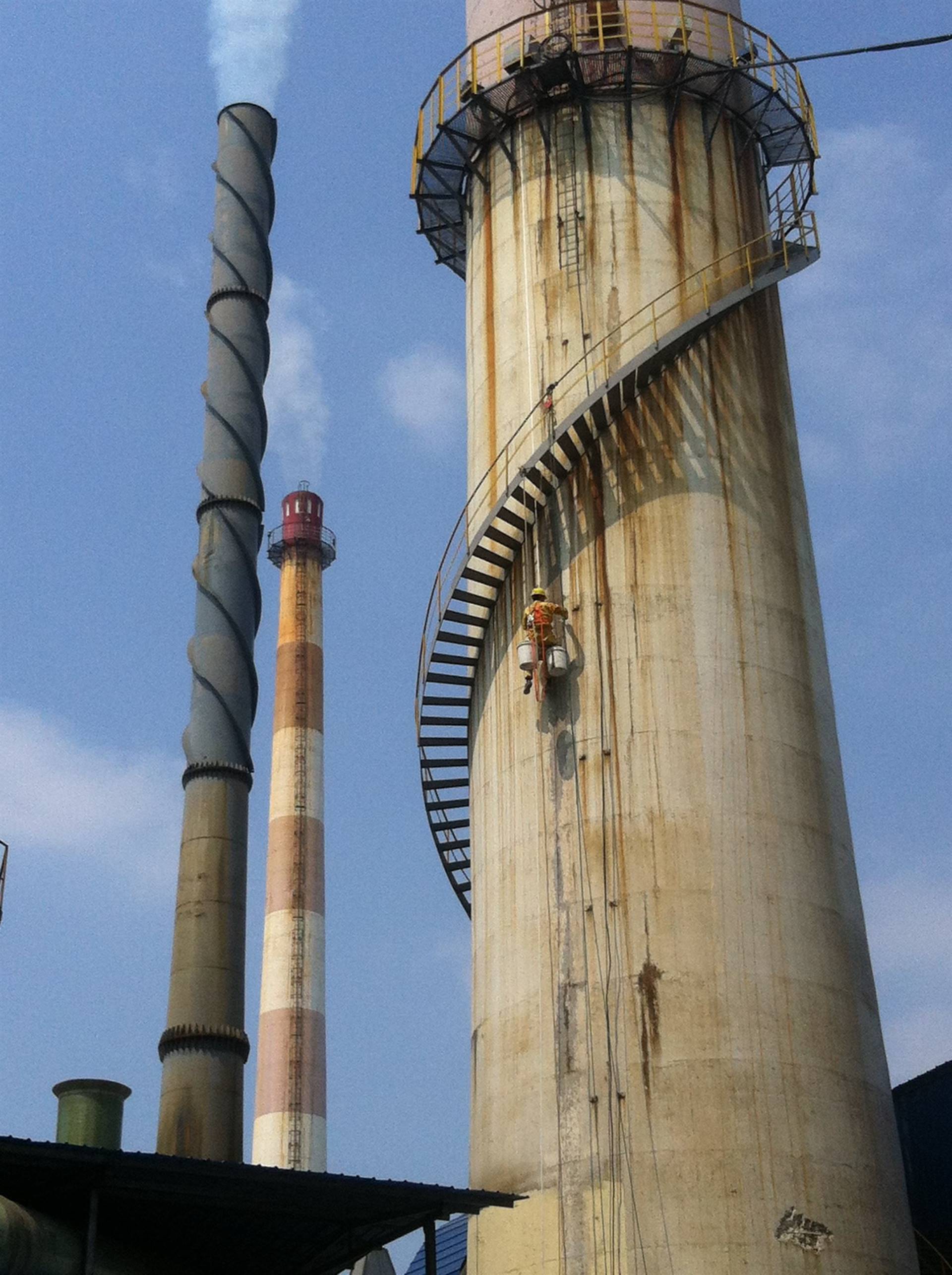 江西烟囱新建防腐