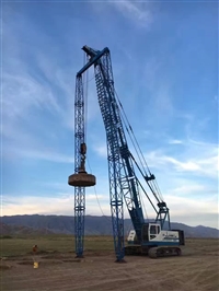 河南商丘年产70万吨复合肥项目强夯机租赁施工