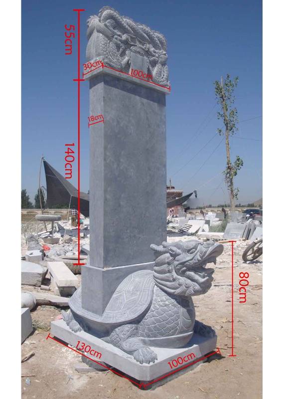 石雕龟驮石碑,青石龙龟碑,大理石龙龟石碑