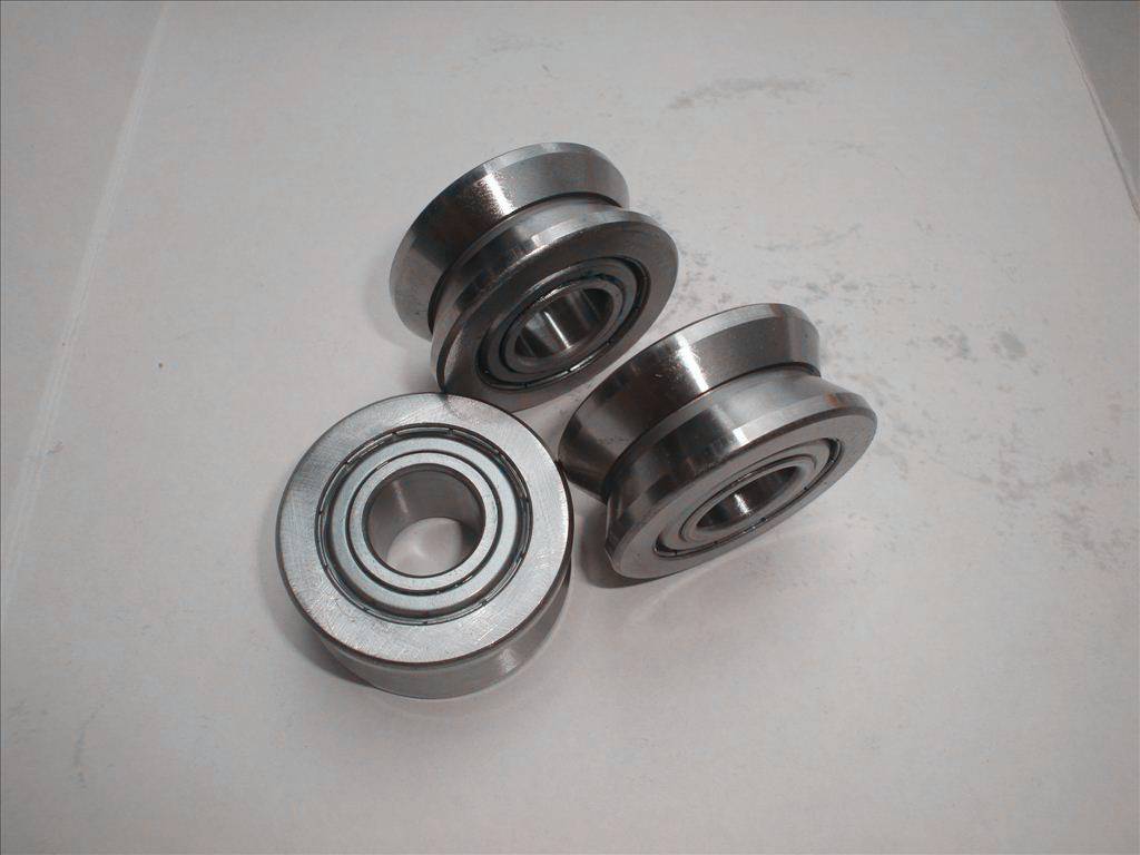 厂家直销带v槽 lv20-10--2rs-zz滚轮轴承10*30